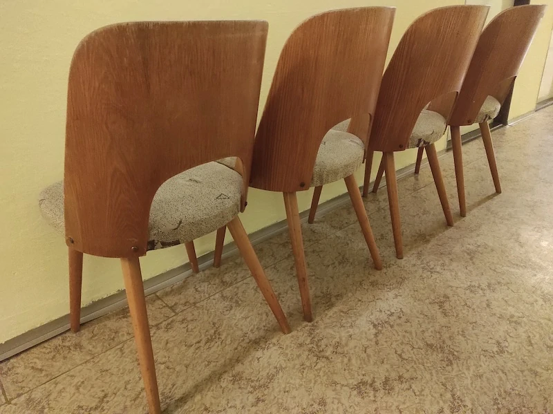 TON židle Oswald Haerdtl – sada 4 kusů