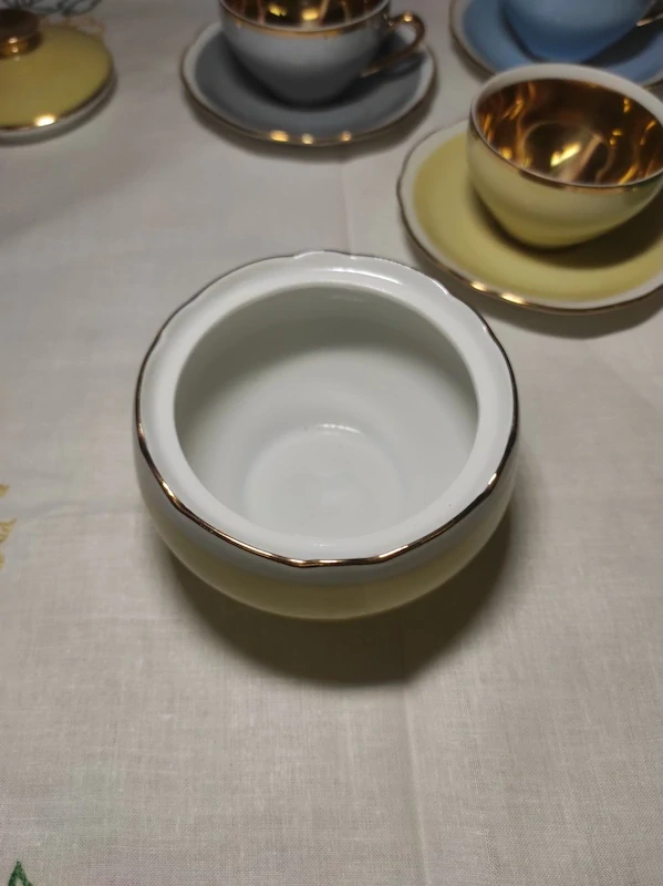 Porcelánový čajový servis Czechoslovakia | retro