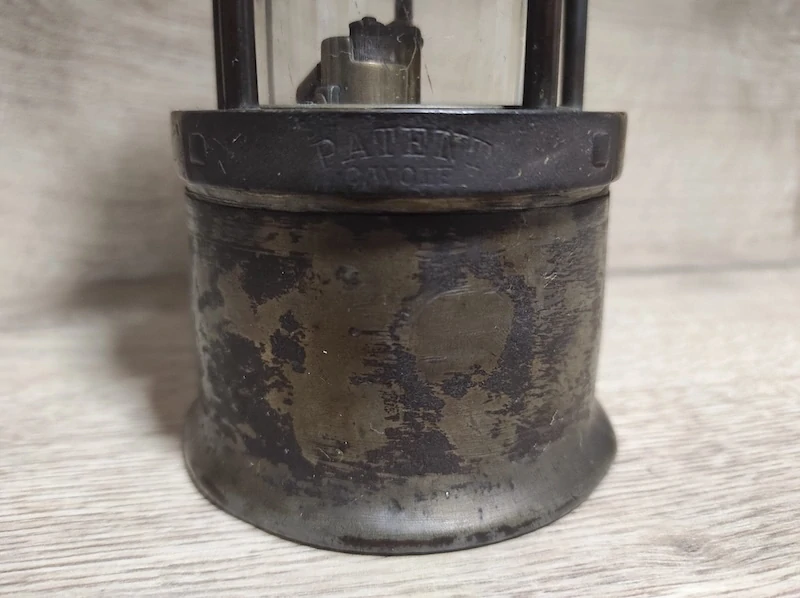 Hornický kahán - Patent C.Wolf 