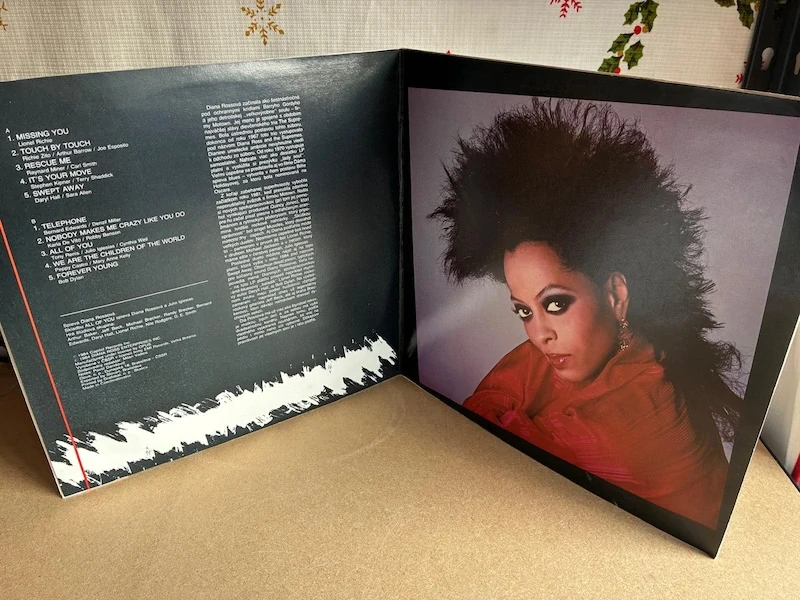 LP Diana Ross – Swept Away