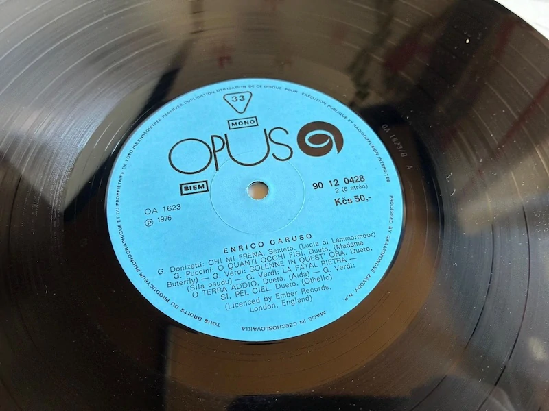 3LP box – Beniamino Gigli, Amelita Galli-Curci, Enrico Caruso