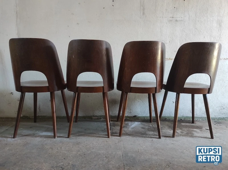 Židle TON 515 Oswald Haerdtl 4 ks