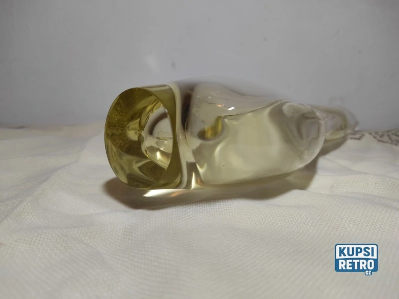 Váza hutní sklo, Klinger 