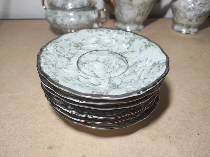 Porcelánový kávový servis Walbrzych