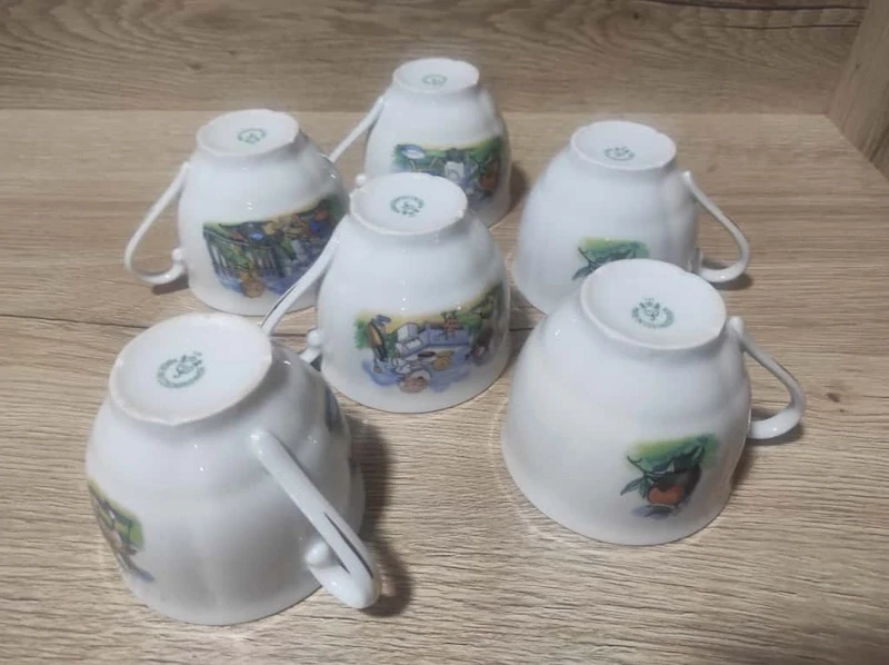 Retro dětský hrníček 6 ks - Horní Slavkov 