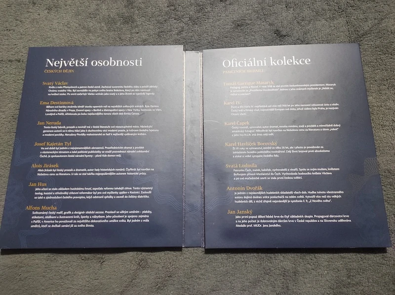 Největší osobnosti - Bohemia mint 