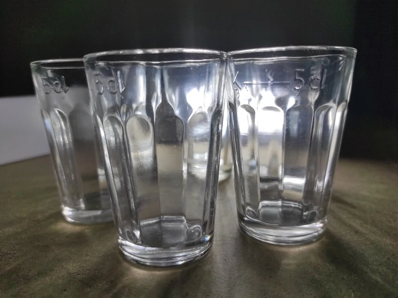 Retro poctivé hospodské panáky K - 5 cl