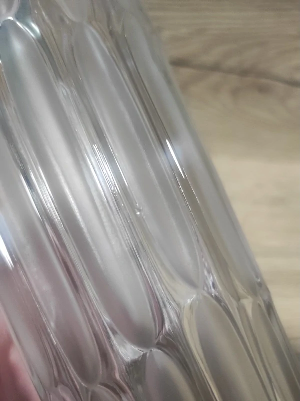 Retro skleněná váza 