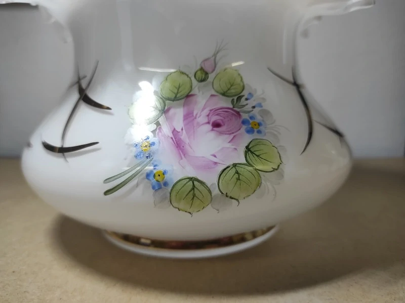 Váza opalované sklo 