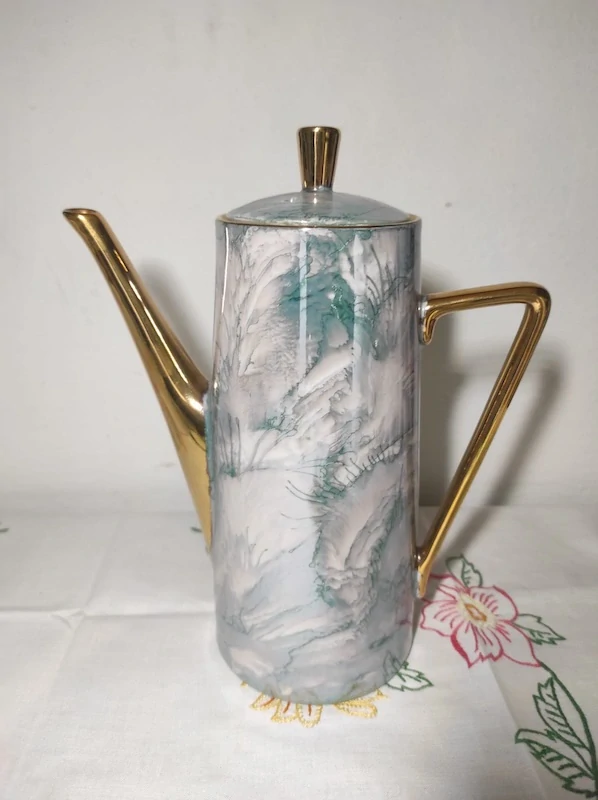 Porcelánový kávový servis Walbrzych