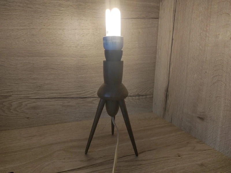 Retro lampička – plně funkční