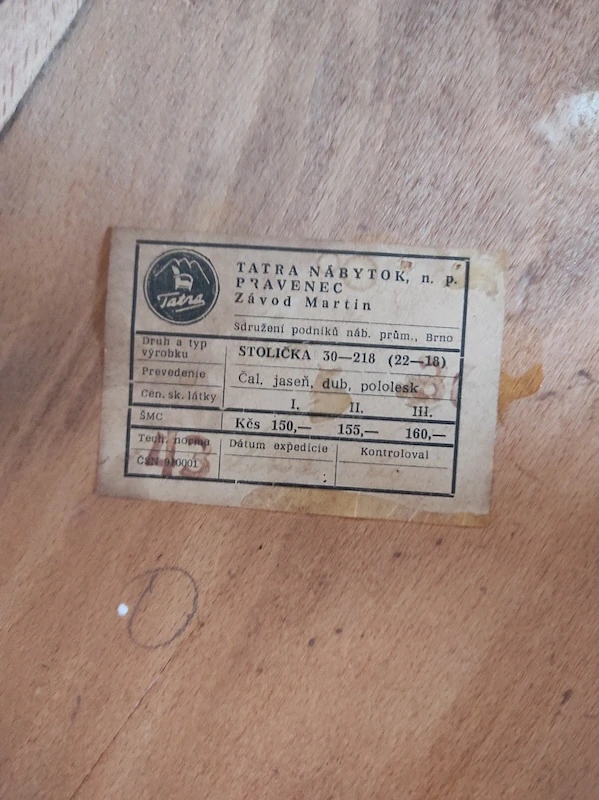 Židle Antonín Šuman 4 ks