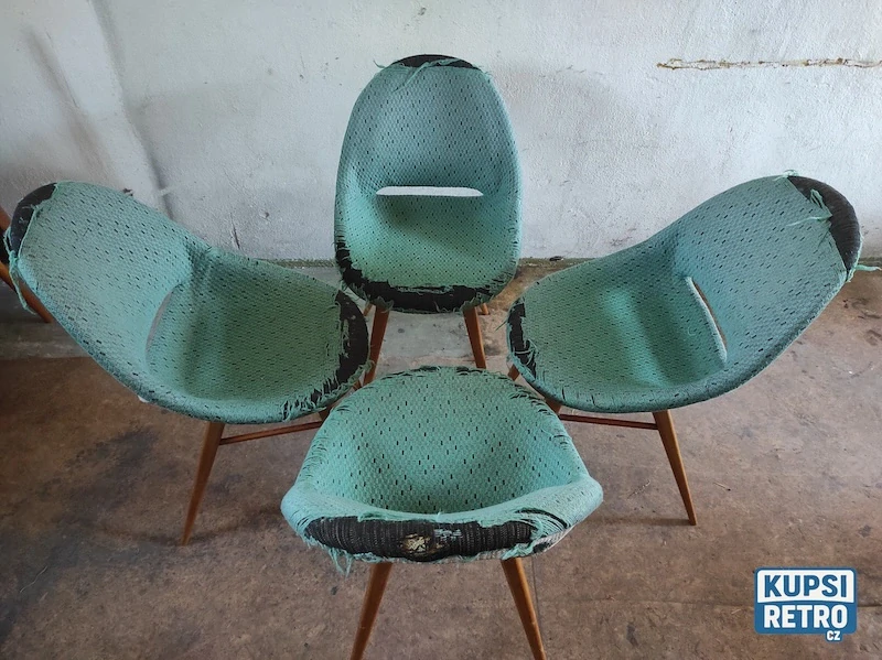 Skořepinové židle 