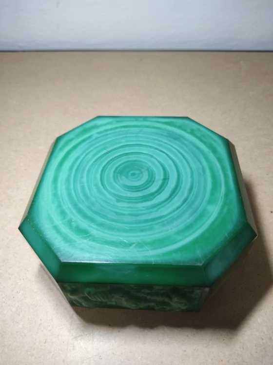 Popelník malachitové sklo, znamení zvěrokruhu 