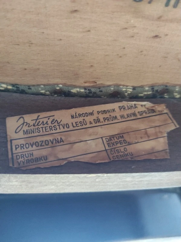 Retro židle k renovaci 