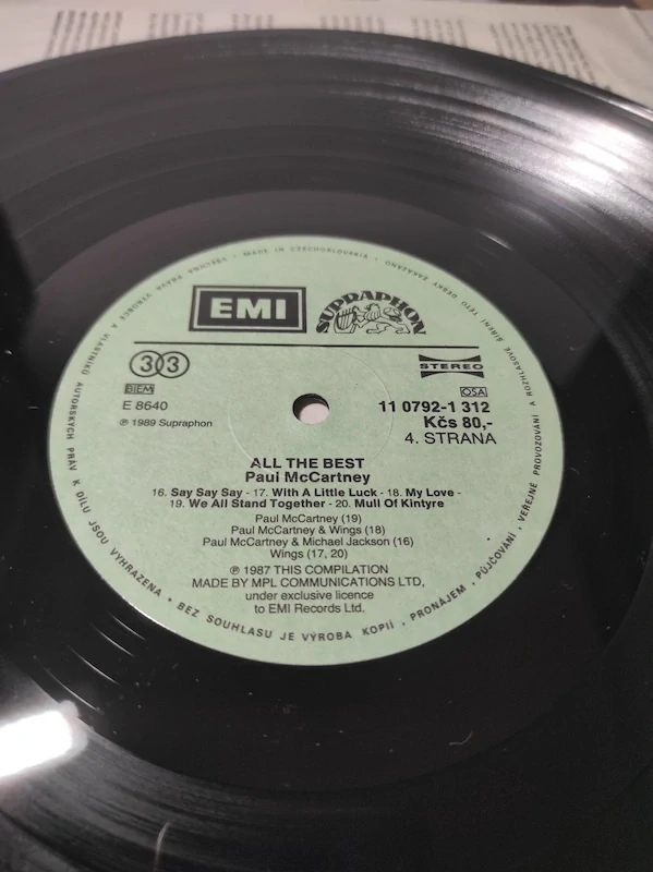 2LP Paul McCartney - All The Best 
