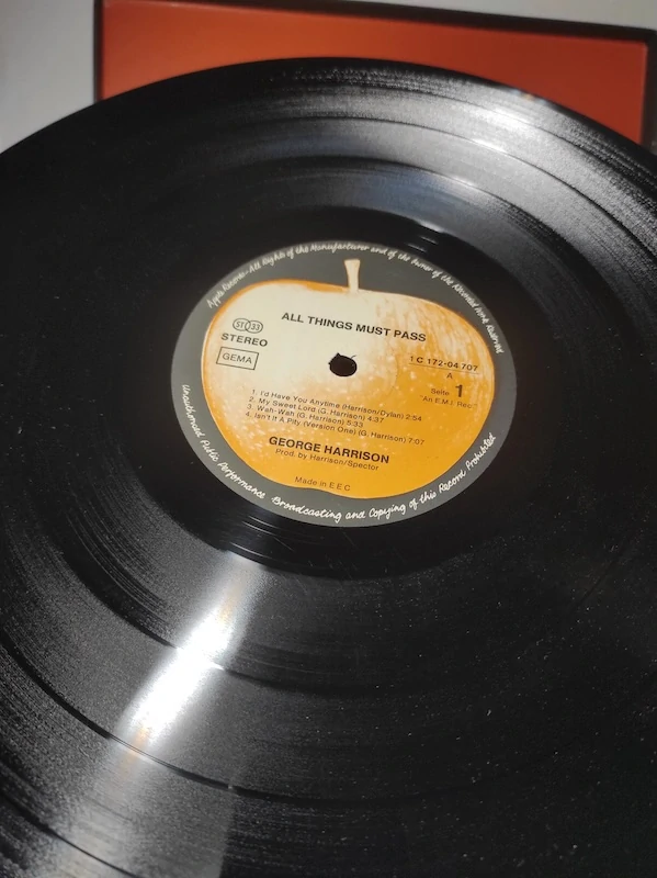 3LP George Harrison - All Things Must Pass ( GEMA )