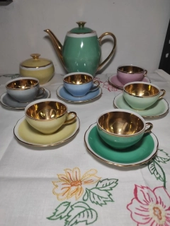 Porcelánový čajový servis Czechoslovakia | retro