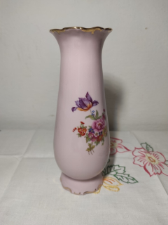 Váza růžový porcelán 