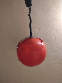 Retro stahovací lustr Sijaj Hrastnik 70. Léta