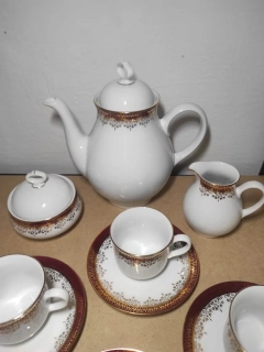 Porcelánová kávová souprava 
