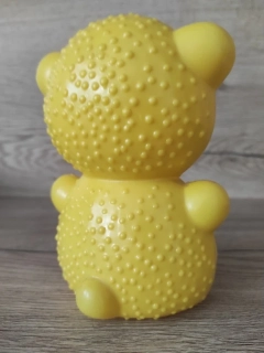 Retro plastová pokladnička medvídek 