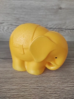 Retro plastová kasička Směr slon 