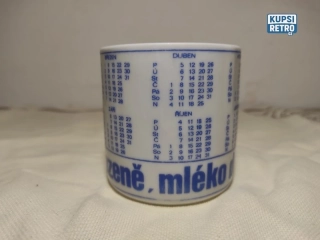 Retro sběratelský hrníček - Epiag 